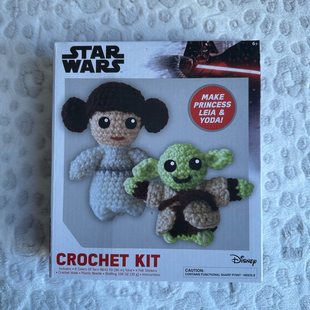 Disney Brown and Green Stuffed Animals Crochet Kit